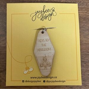 FREE w/ Bundle Wooden Castle Keychain (BUNDLE ONLY)